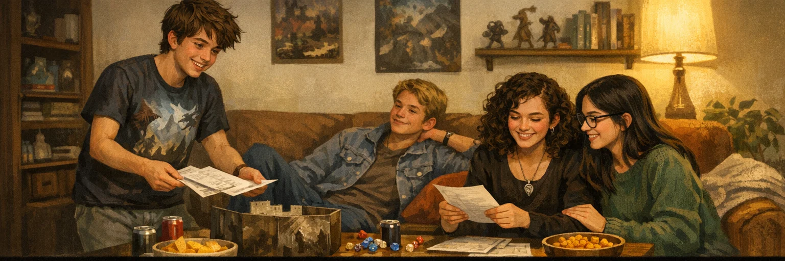 Gathering for Adventure artwork