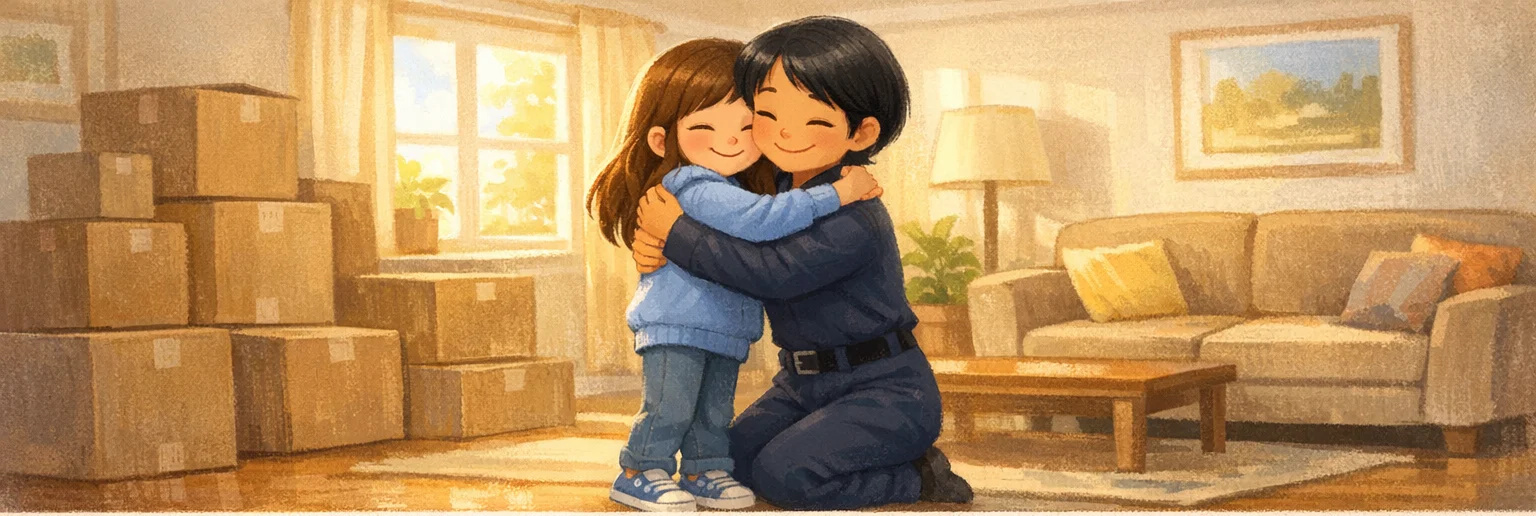 A New Home and a Gentle Worry artwork