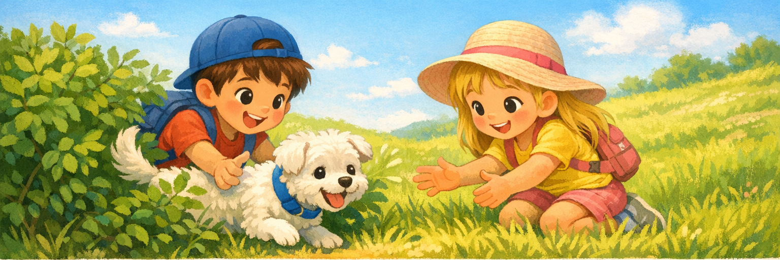 Finding Fluffy and New Friends artwork