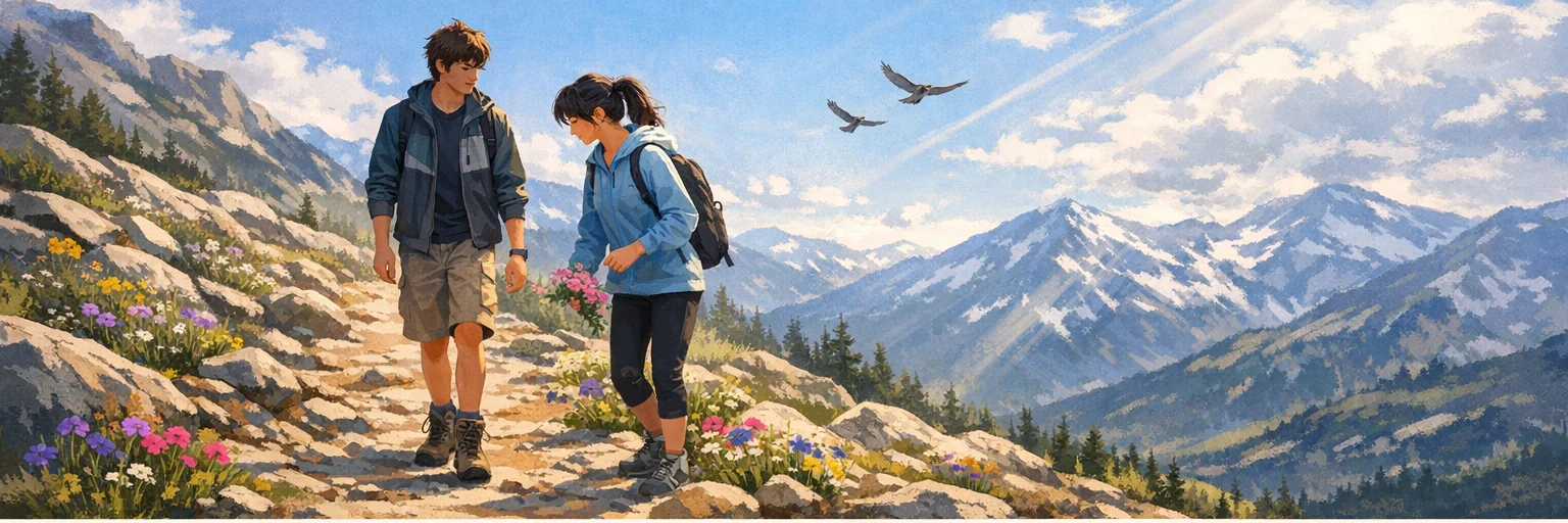Above Treeline: The Journey Begins artwork