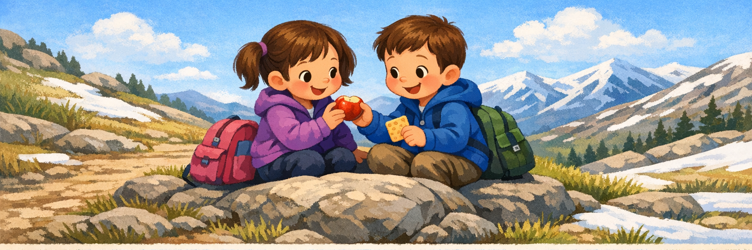 A Snack and a Surprise artwork